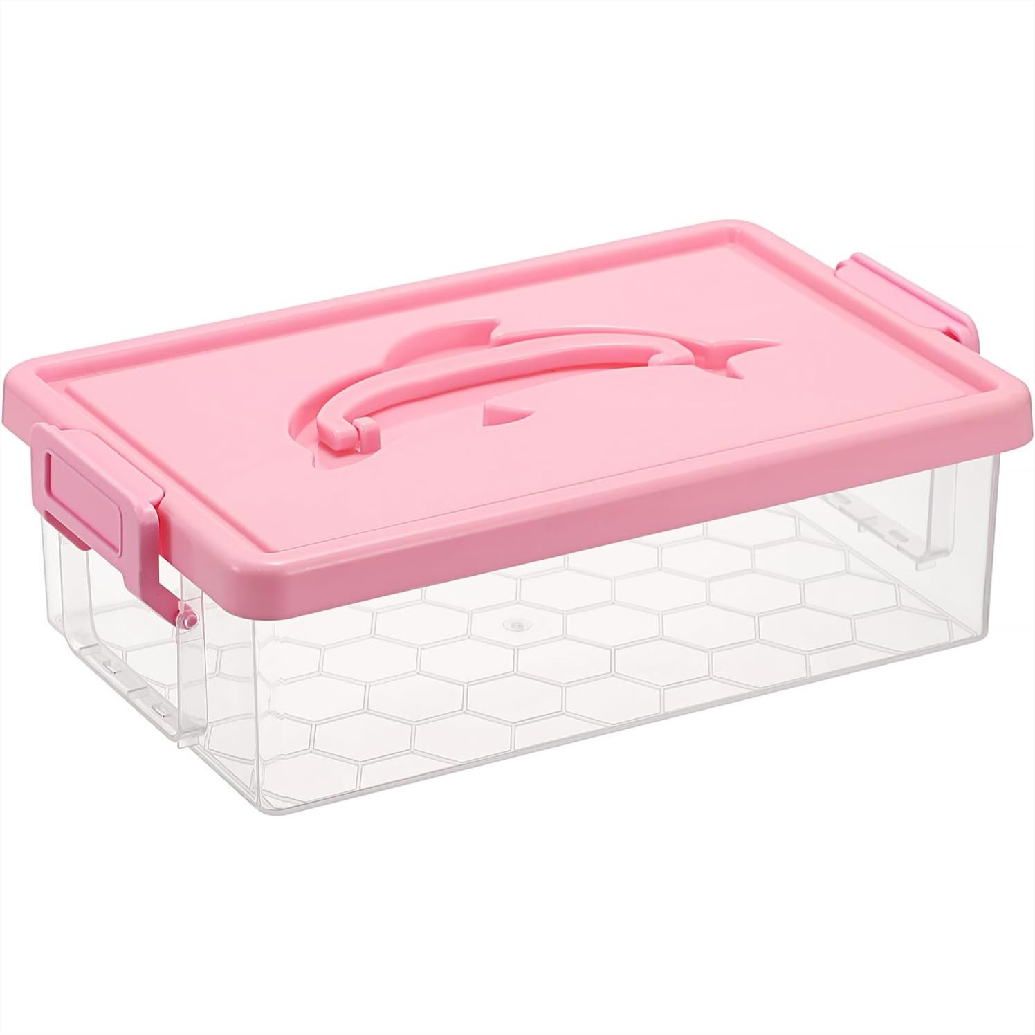 Home Security Images - Clear Plastic Storage Box with Lid,
