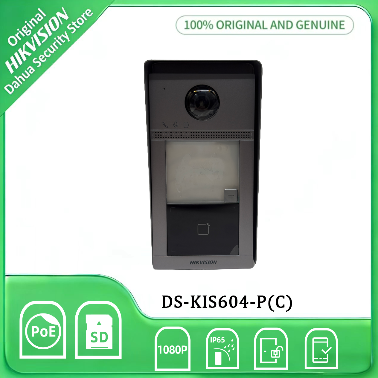 Home Security System Hikvision - Hikvision DS-KIS604-P(C) 7