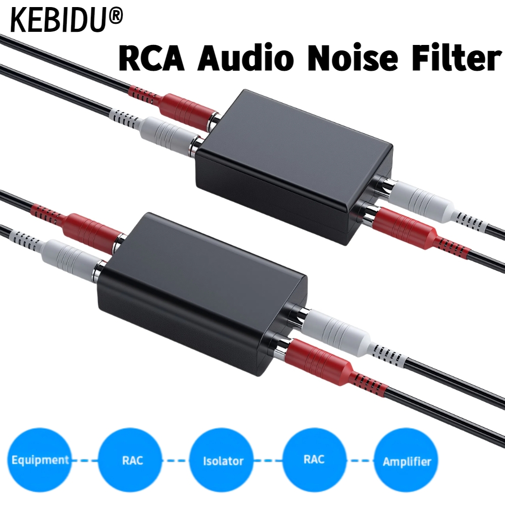 Home Security Fence - RCA Audio Aux Cable Anti-interference Ground