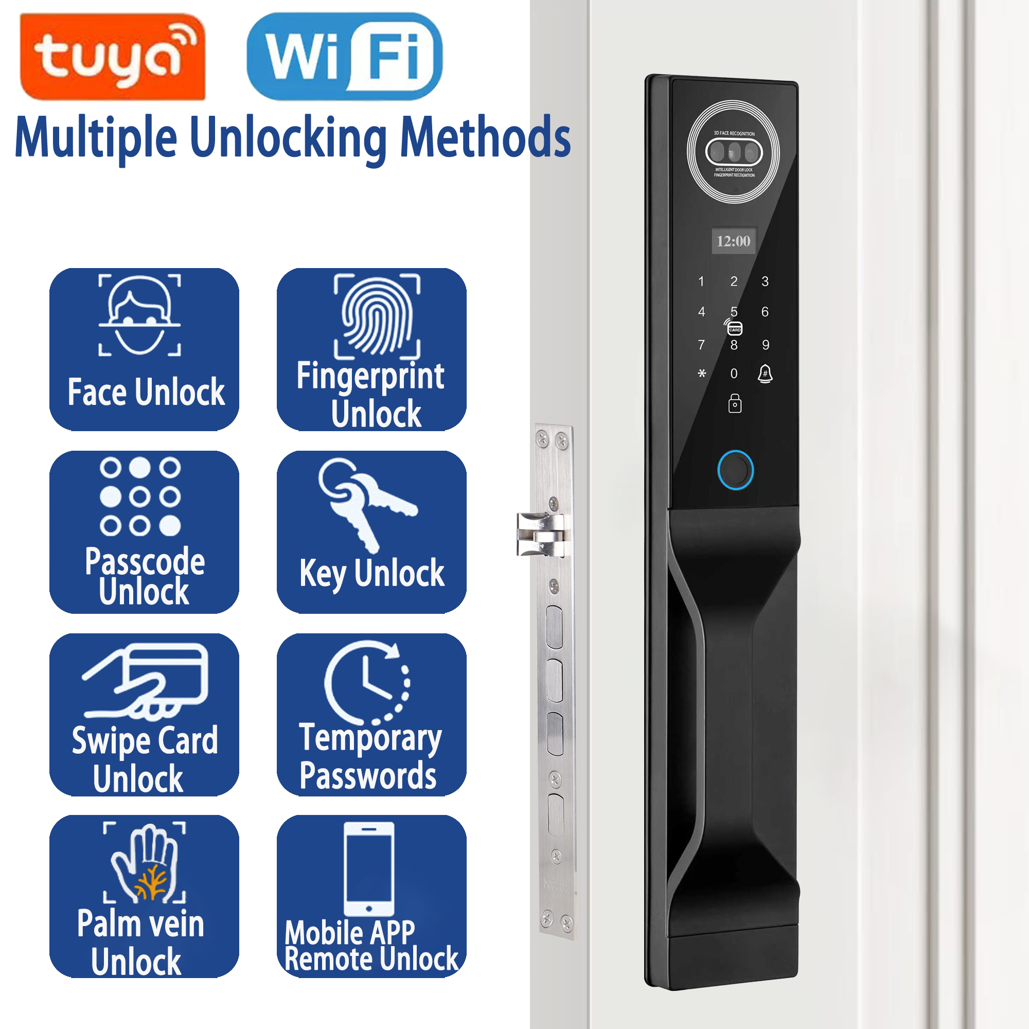 Home Security Lock System - Fully Automatic Smart Door Lock with