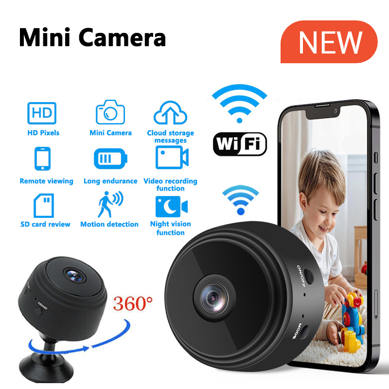 Home Security And Monitoring - 1080P HD Mini WiFi Camera Baby