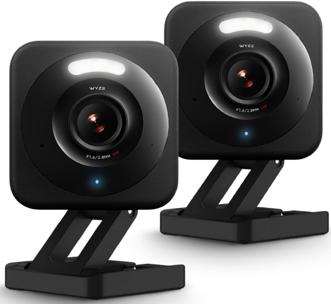 Home Security Cameras No Subscription - 2.5K AI Security Camera, Indoor/Outdoor Home