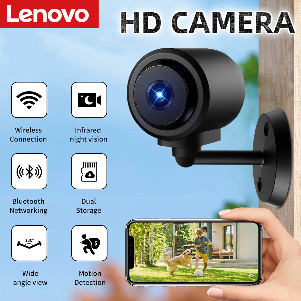 Home Security Images - Lenovo Mini Smart Camera 1080P HD