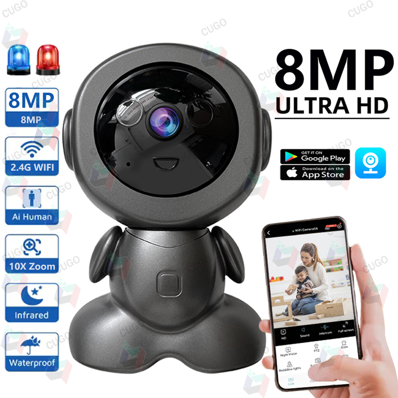 8MP Wifi Surveillance Robot Ca – обзор и цена Home Security Images