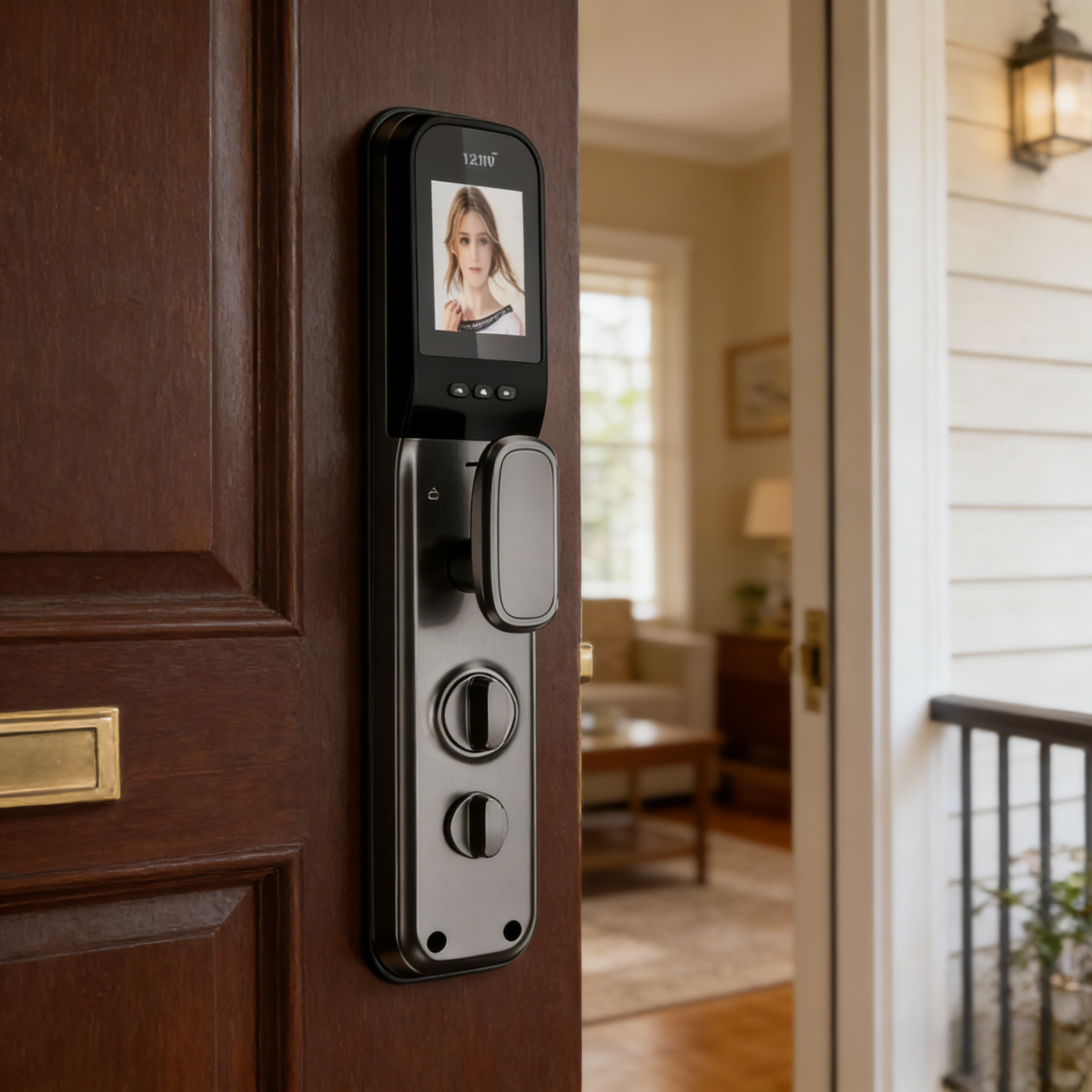HX5 Smart Door Lock 3D Face Re – обзор и цена Home Security Locks For Doors