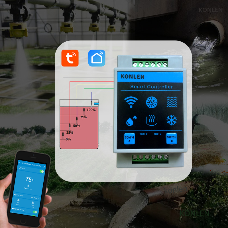 KONLEN Tuya Water Level Sensor – обзор и цена Home Security Guard