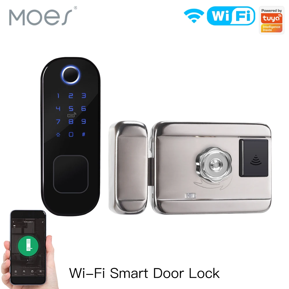 MOES WiFi Tuya Smart Lock Door – обзор и цена Home Security Guard