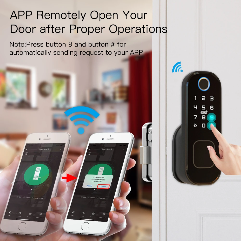 MOES WiFi Tuya Smart Lock Door – обзор и цена Home Security Guard