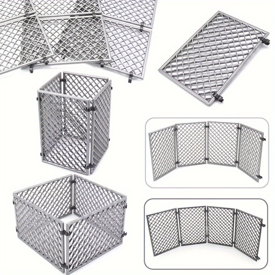 4pcs MOC DIY WW2 Military Base – обзор и цена Home Security Fence