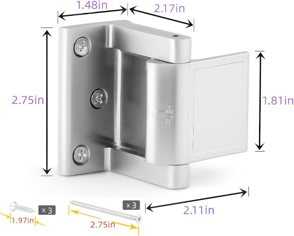 Door Lock Reinforcer Privacy D – обзор и цена Home Security Locks For Doors