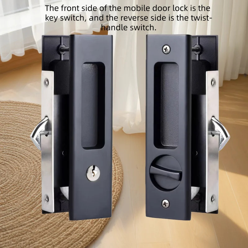 Durable Black Hook Sliding Doo – обзор и цена Home Security Locks For Doors