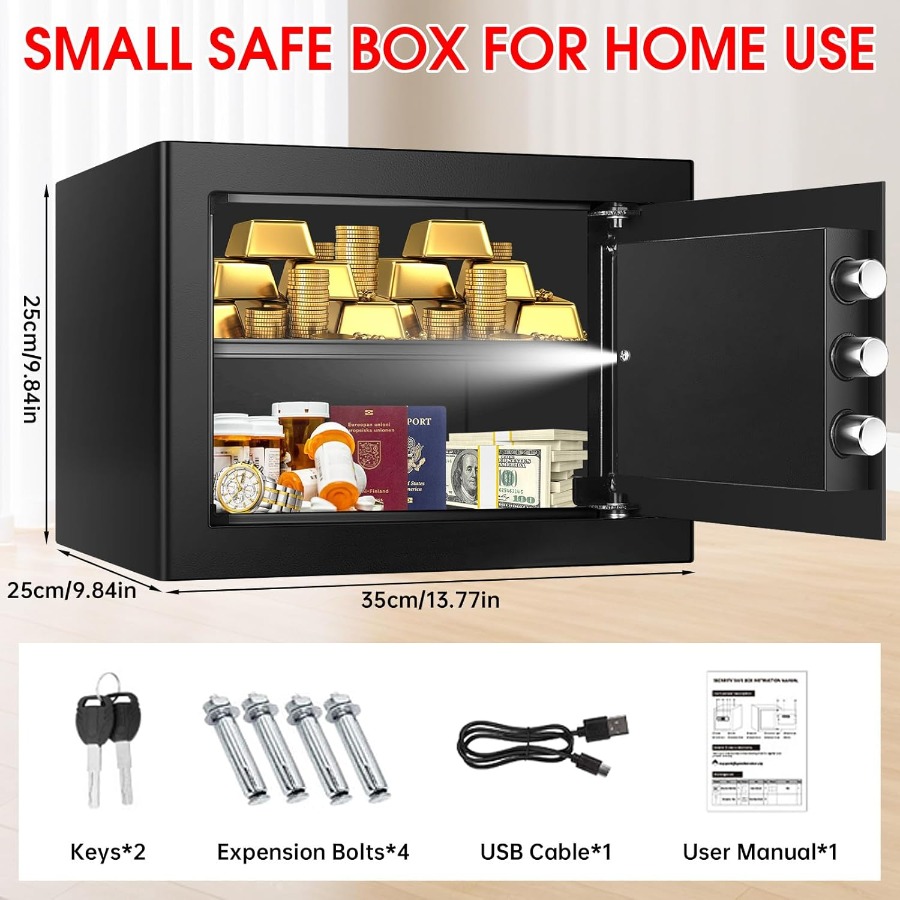 1.3 Cub Small Safes for Home A – обзор и цена Home Security Lock System