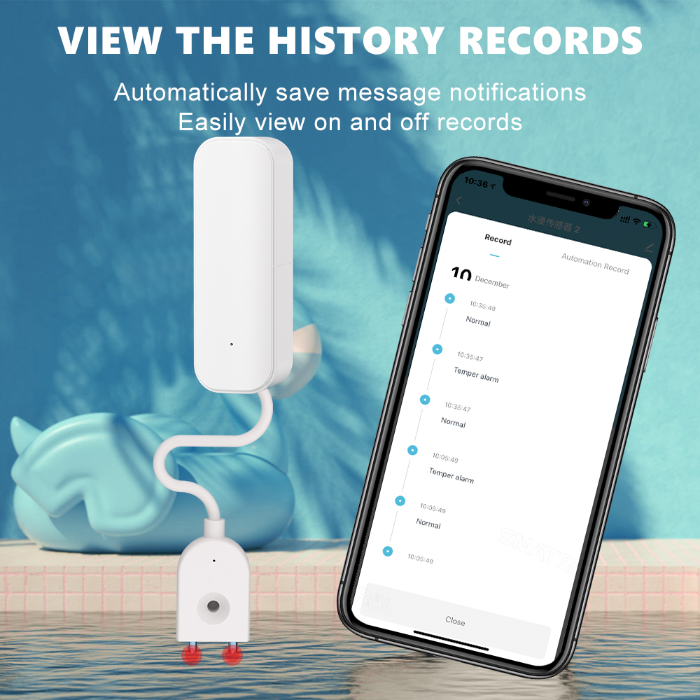 WiFi/Zigbee Water Sensor Tuya  – обзор и цена Home Security Devices