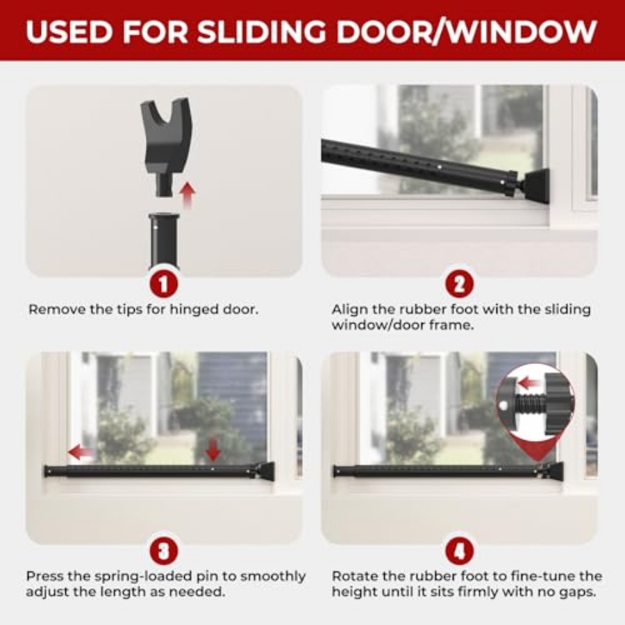 Heavy-Duty Sliding Glass Door  – обзор и цена Home Security Jammers