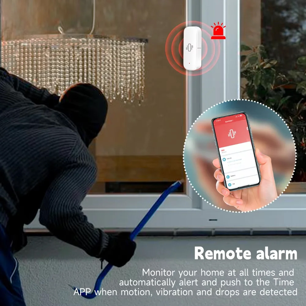 Smart ZigBee Vibration Sensor  – обзор и цена Home Security Devices