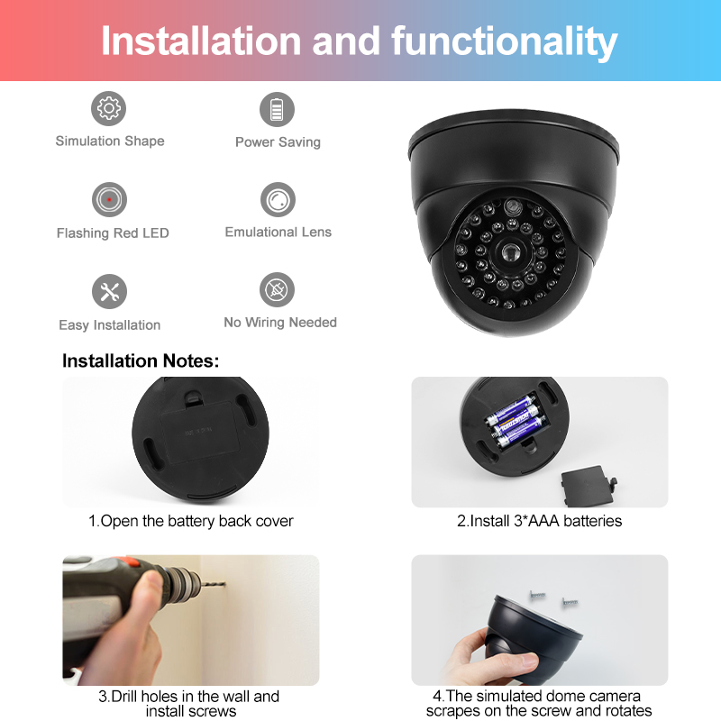 Fake Conch Dome Dummy Camera F – обзор и цена Home Security Group