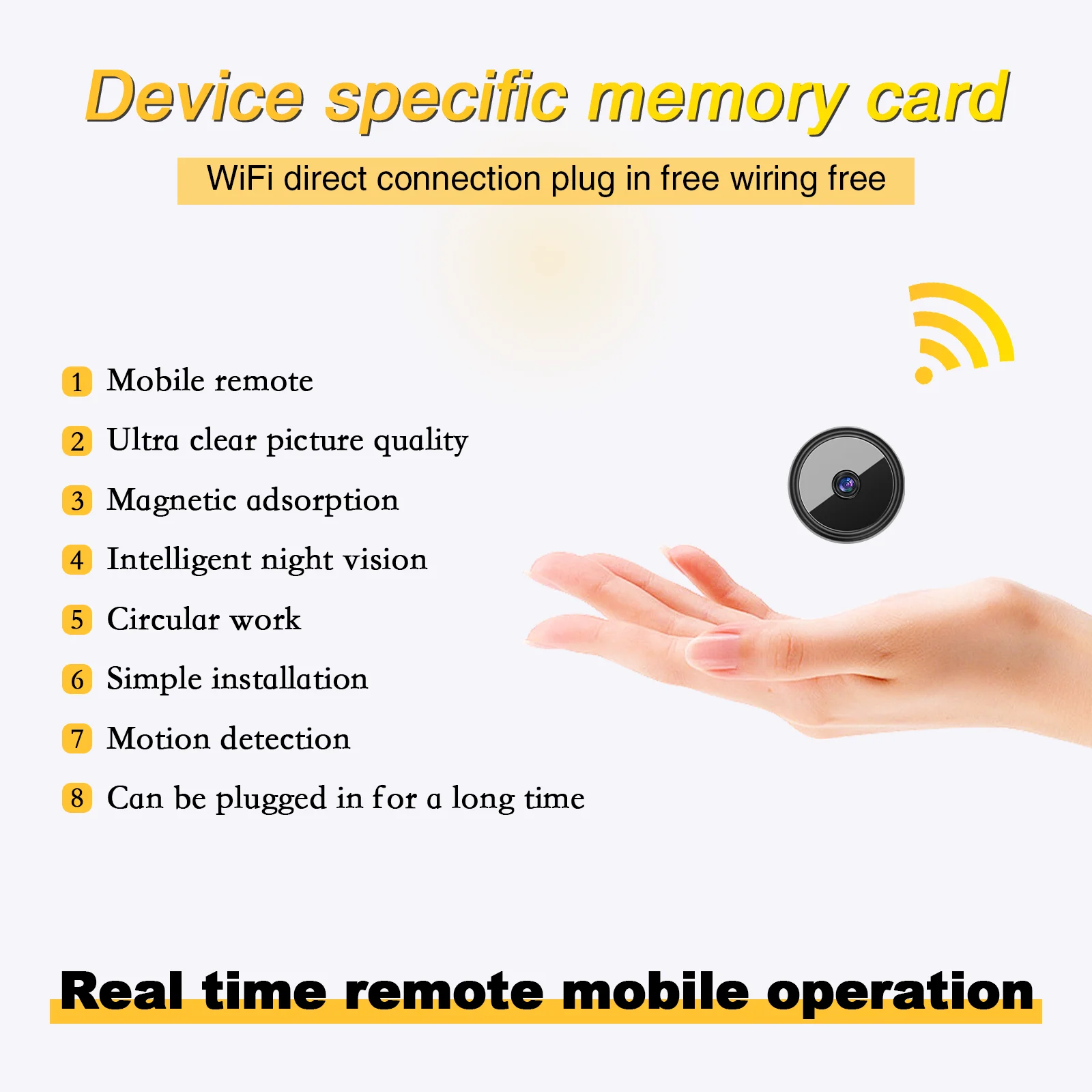 B16  1080P Home Smart Camera,  – обзор и цена Home Security And Monitoring
