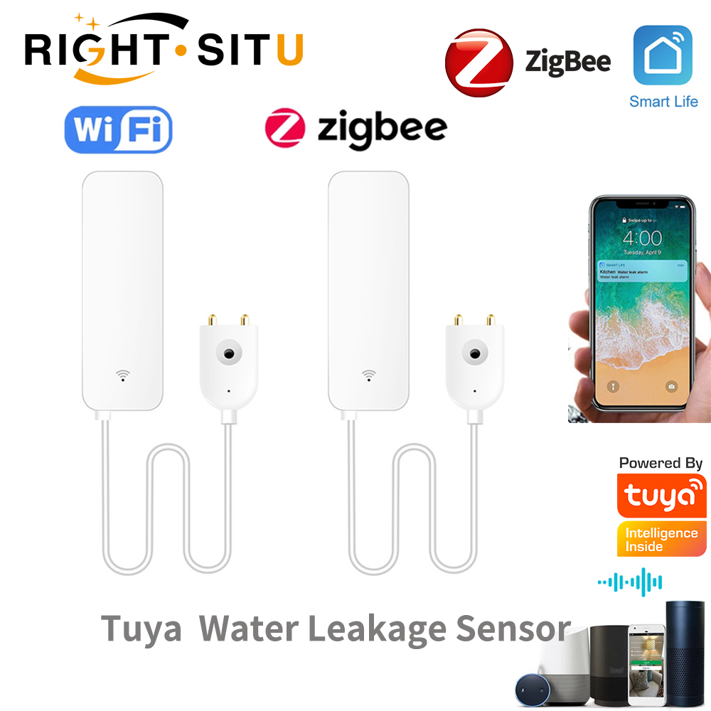 Tuya WiFi Water Leak Sensor, W – обзор и цена Home Security Devices