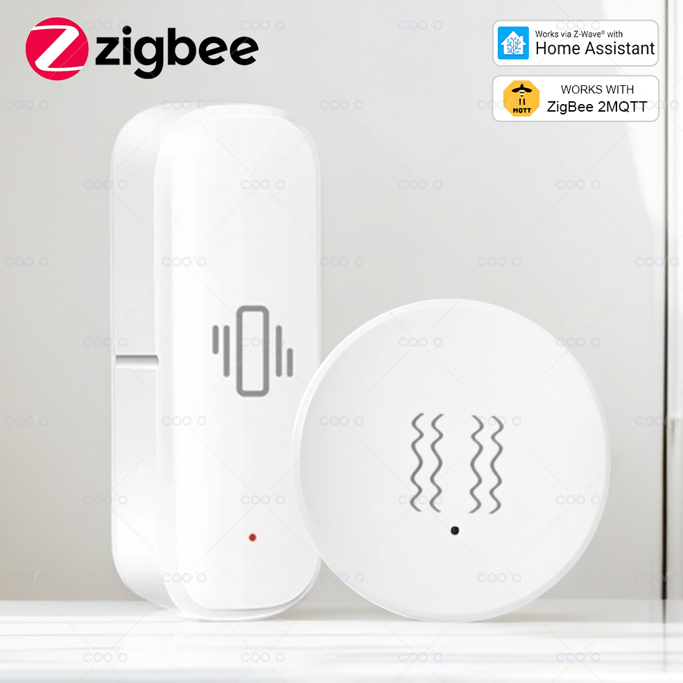 ZigBee 3.0 Vibration Sensor Re – обзор и цена Home Security Devices