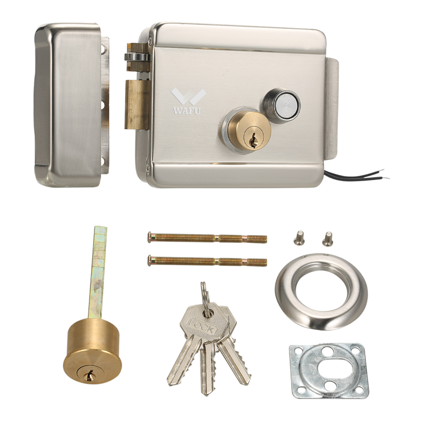 WAFU Smart Electric Gate Door  – обзор и цена Home Security Locks For Doors