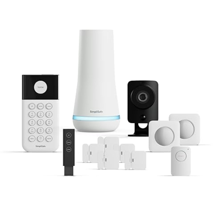 SimpliSafe 12 Piece Wireless H – обзор и цена Home Security No Contract