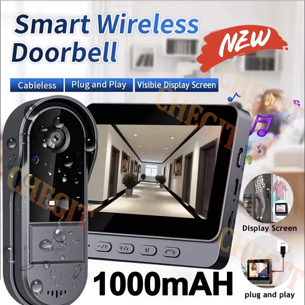 Wireless Wifi Doorbell Camera  – обзор и цена Home Security Premium