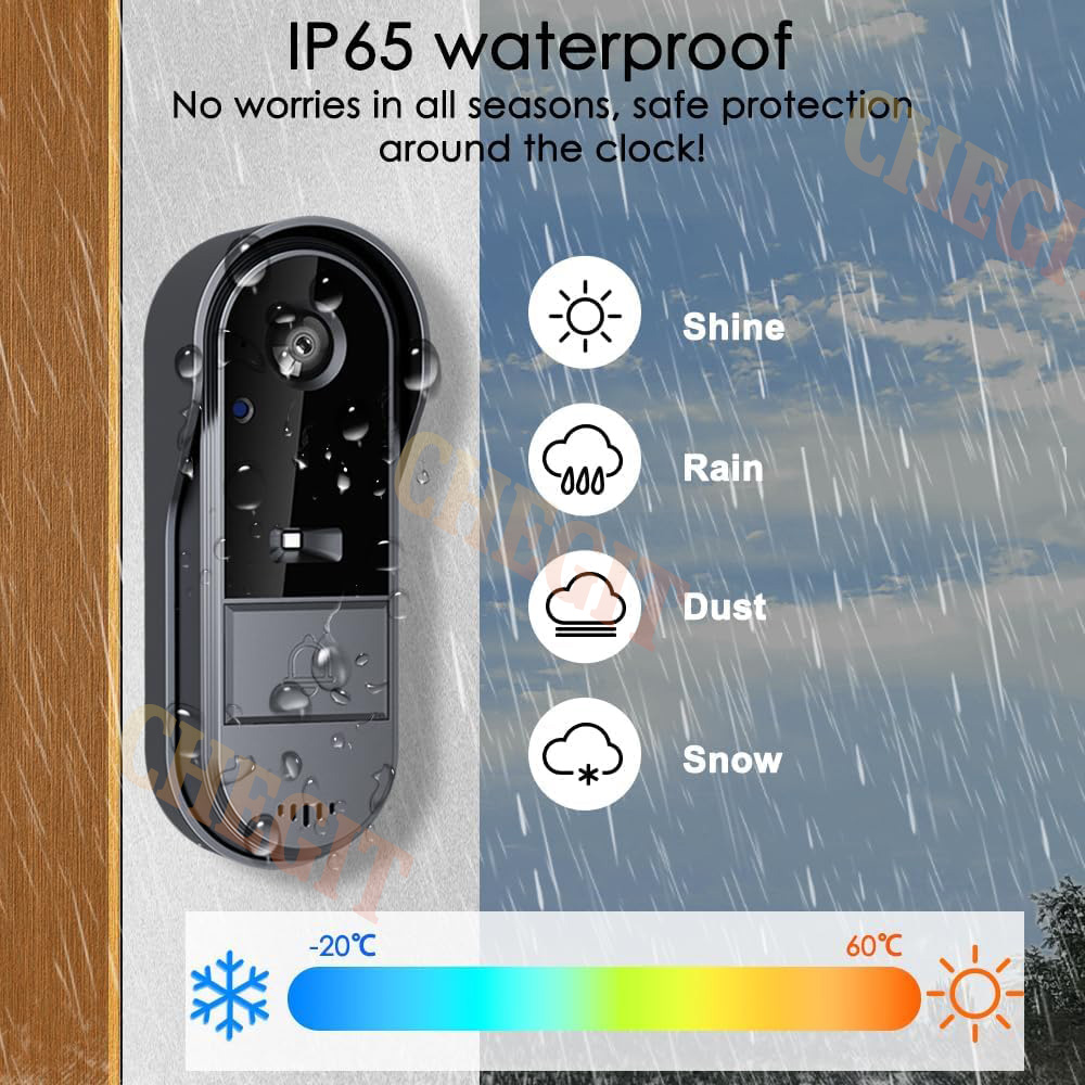 Wireless Wifi Doorbell Camera  – обзор и цена Home Security Premium