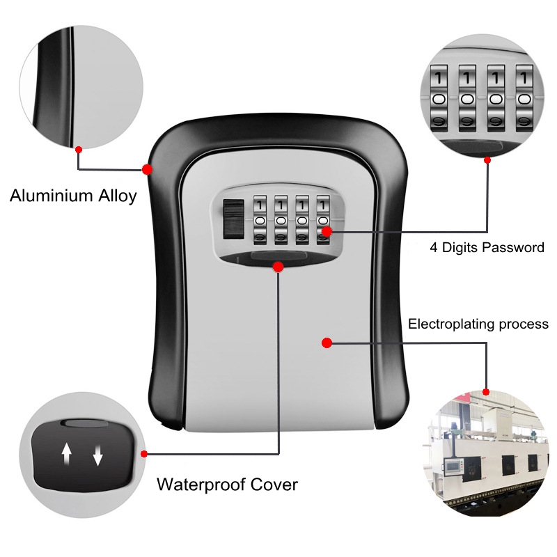 Waterproof Password Key Storag – обзор и цена Home Security Lock System