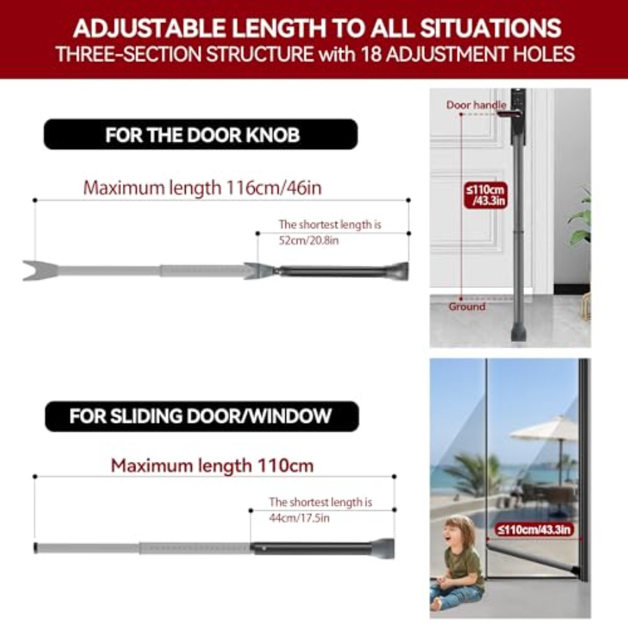 Upgraded Door Security Bar and – обзор и цена Home Security Jammers