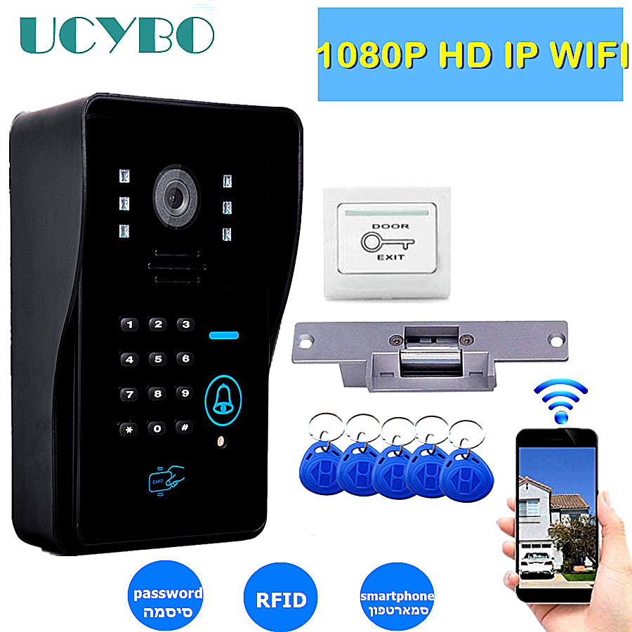 IP wifi video doorbell camera  – обзор и цена Home Security Lock System