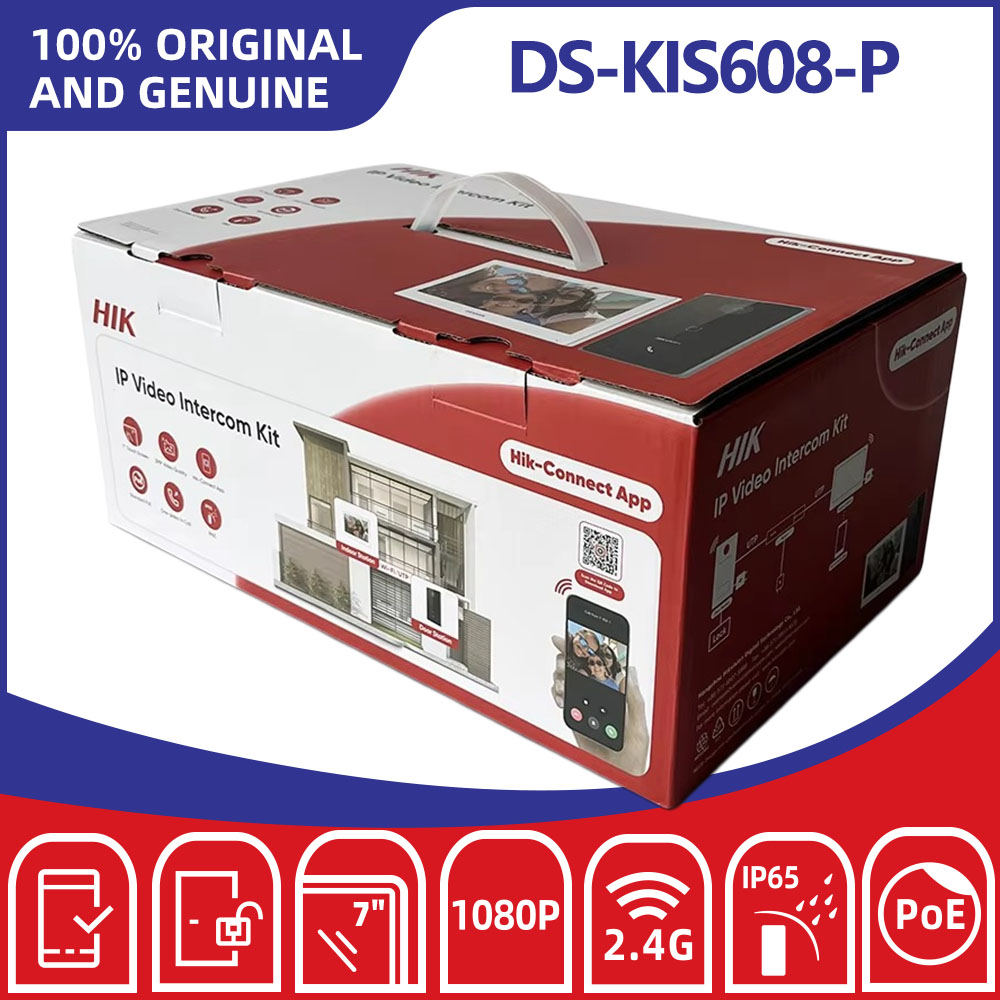 Hikvision DS-KIS608-P IP Video – обзор и цена Home Security System Hikvision