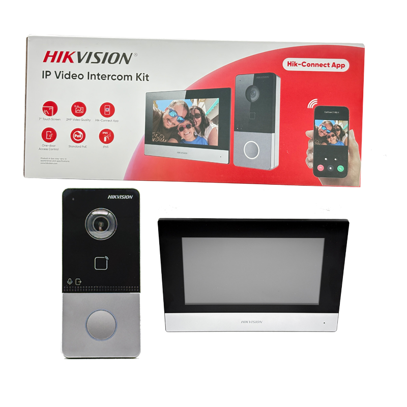Hikvision Video Intercom Kit D – обзор и цена Home Security System Hikvision