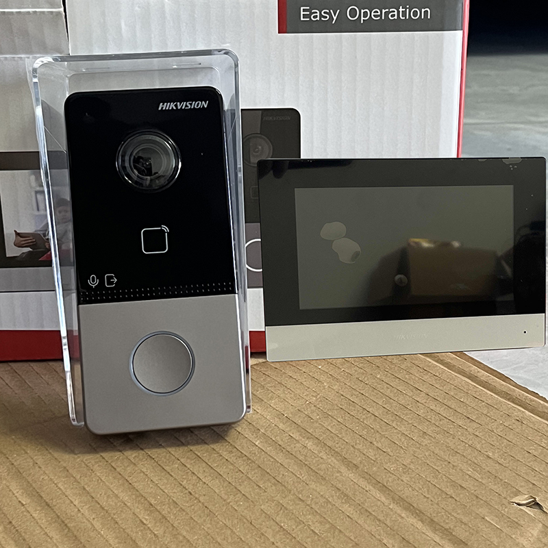 Hikvision Video Intercom Kit D – обзор и цена Home Security System Hikvision
