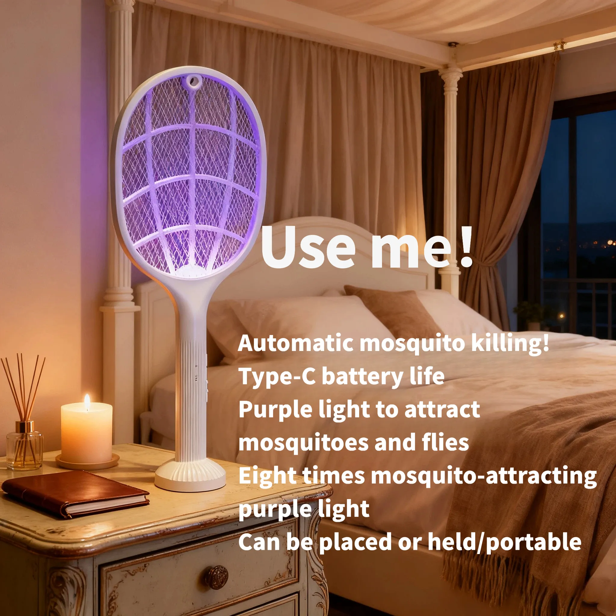 2-in-1 Smart Bug Zapper Racket – обзор и цена Home Security Fence