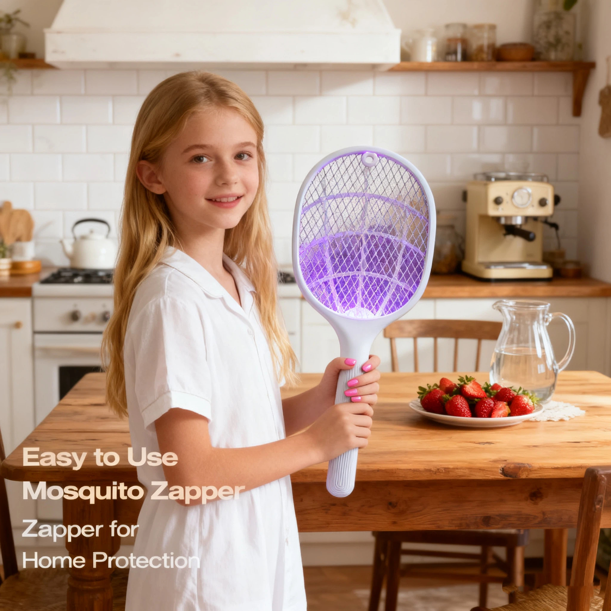 2-in-1 Smart Bug Zapper Racket – обзор и цена Home Security Fence