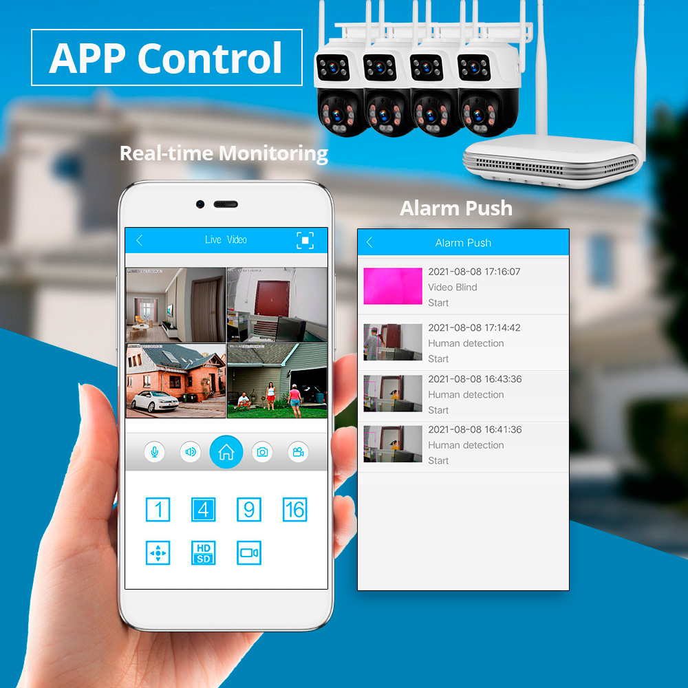 KERUI Waterproof 6MP HD Wirele – обзор и цена Home Security Premium