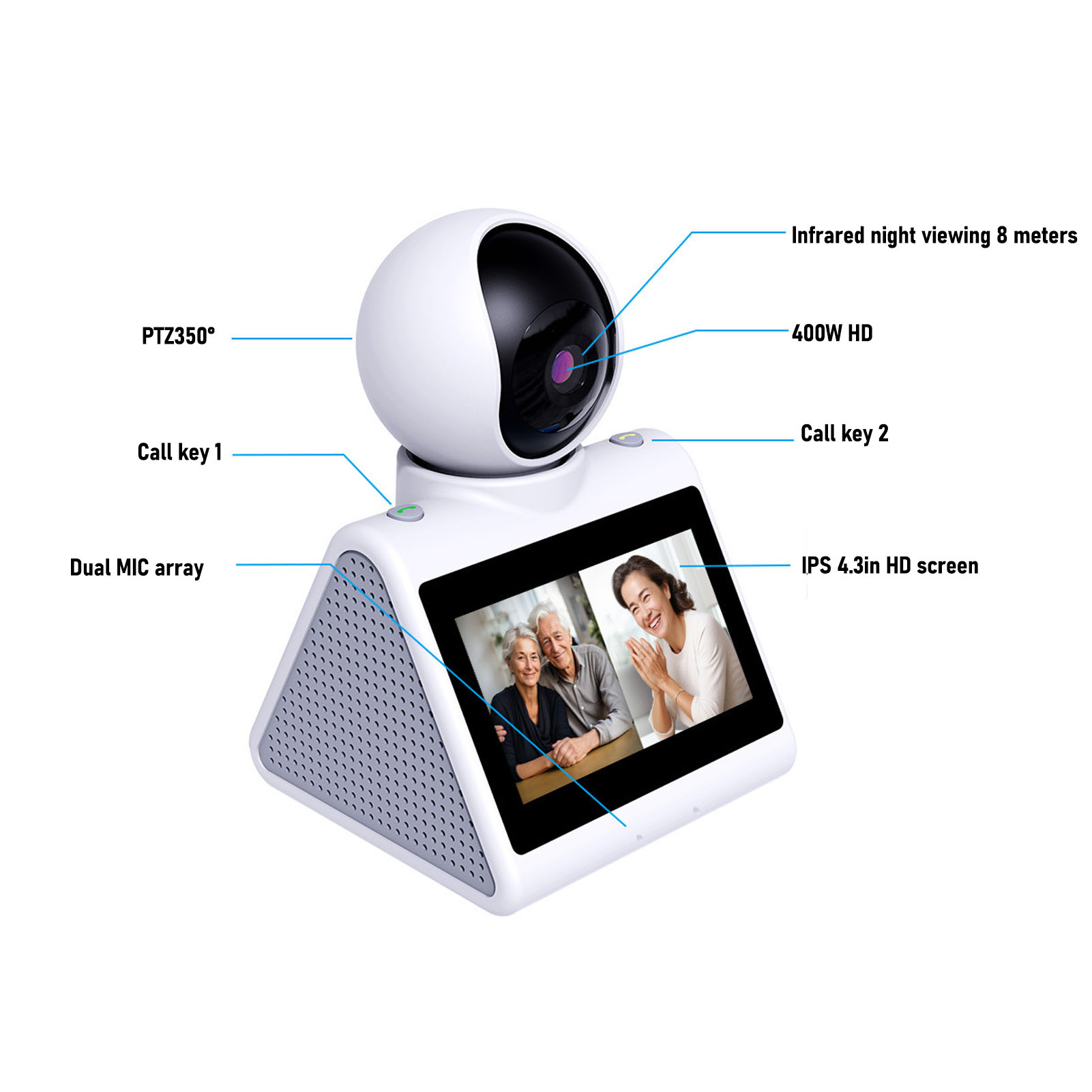 Video Calling Smart Camera Vid – обзор и цена Home Security Images