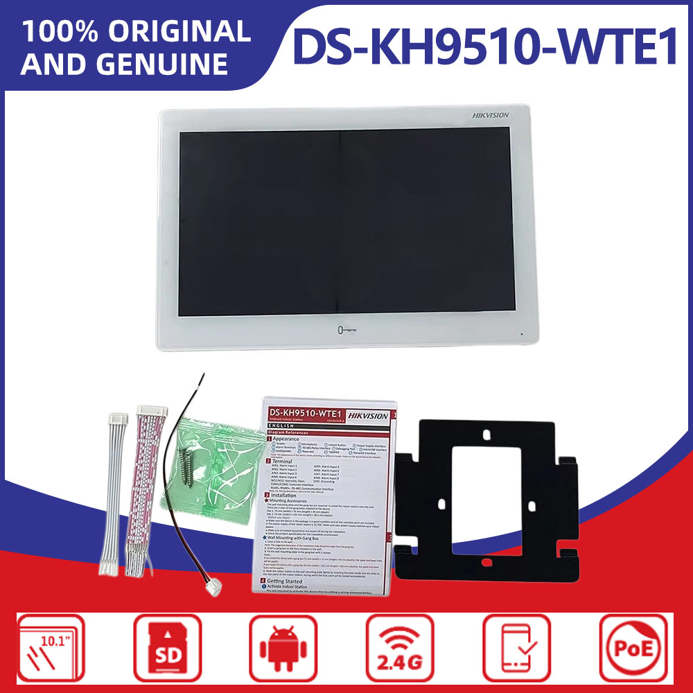 Hikvision DS-KH9510-WTE1(B) 10 – обзор и цена Home Security System Hikvision