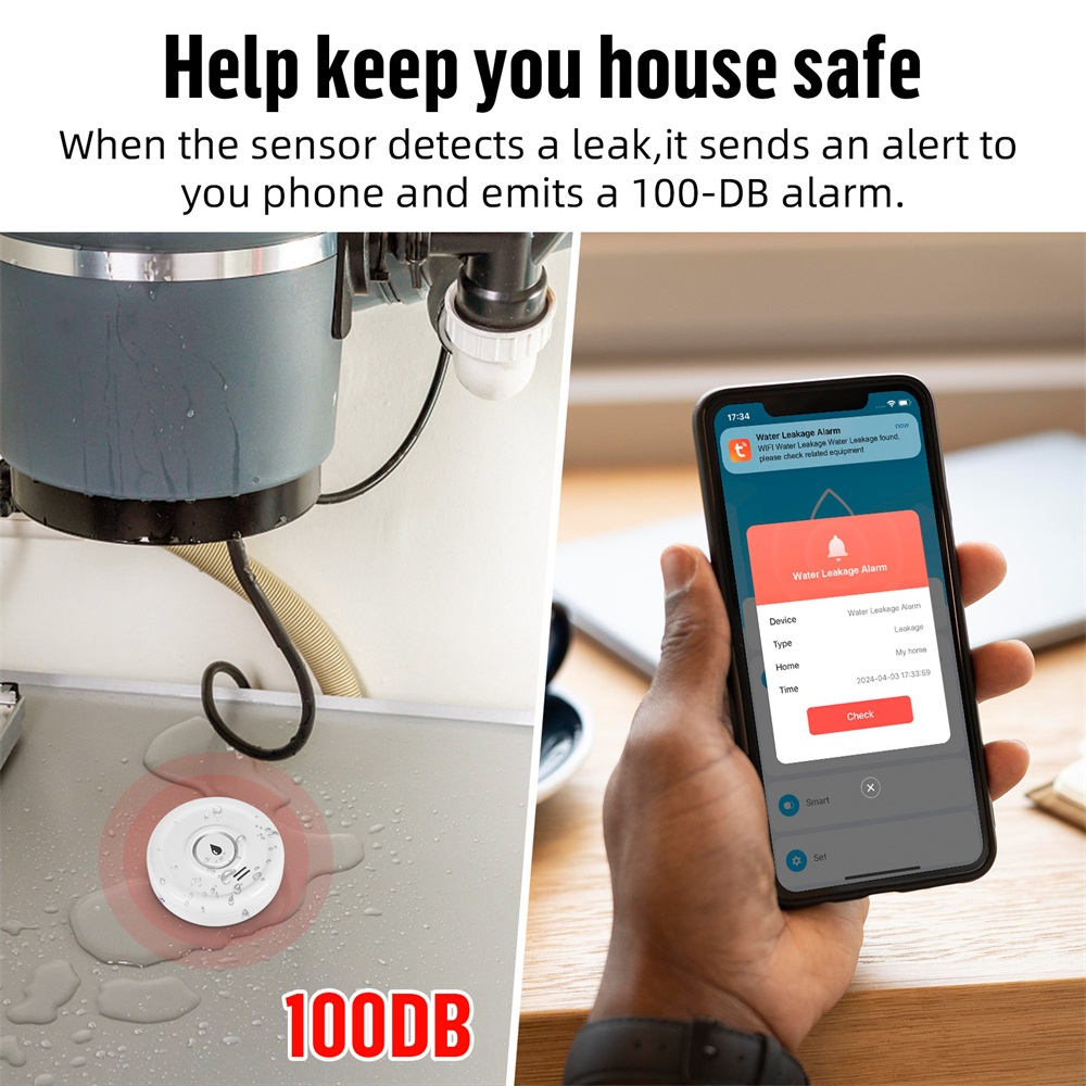 Fuers Water Leakage Detector S – обзор и цена Home Security Devices