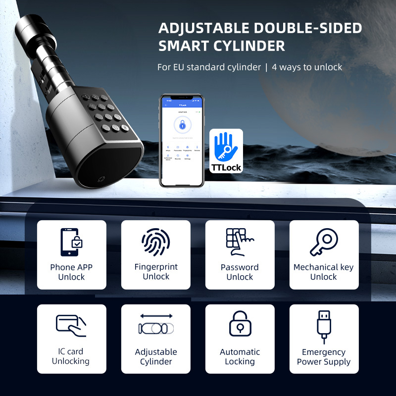 Smart Euro Cylindrical Door Lo – обзор и цена Home Security Guard