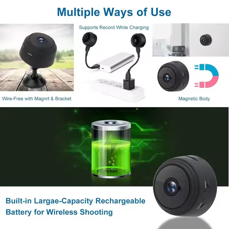 1080P HD Mini WiFi Camera Baby – обзор и цена Home Security And Monitoring