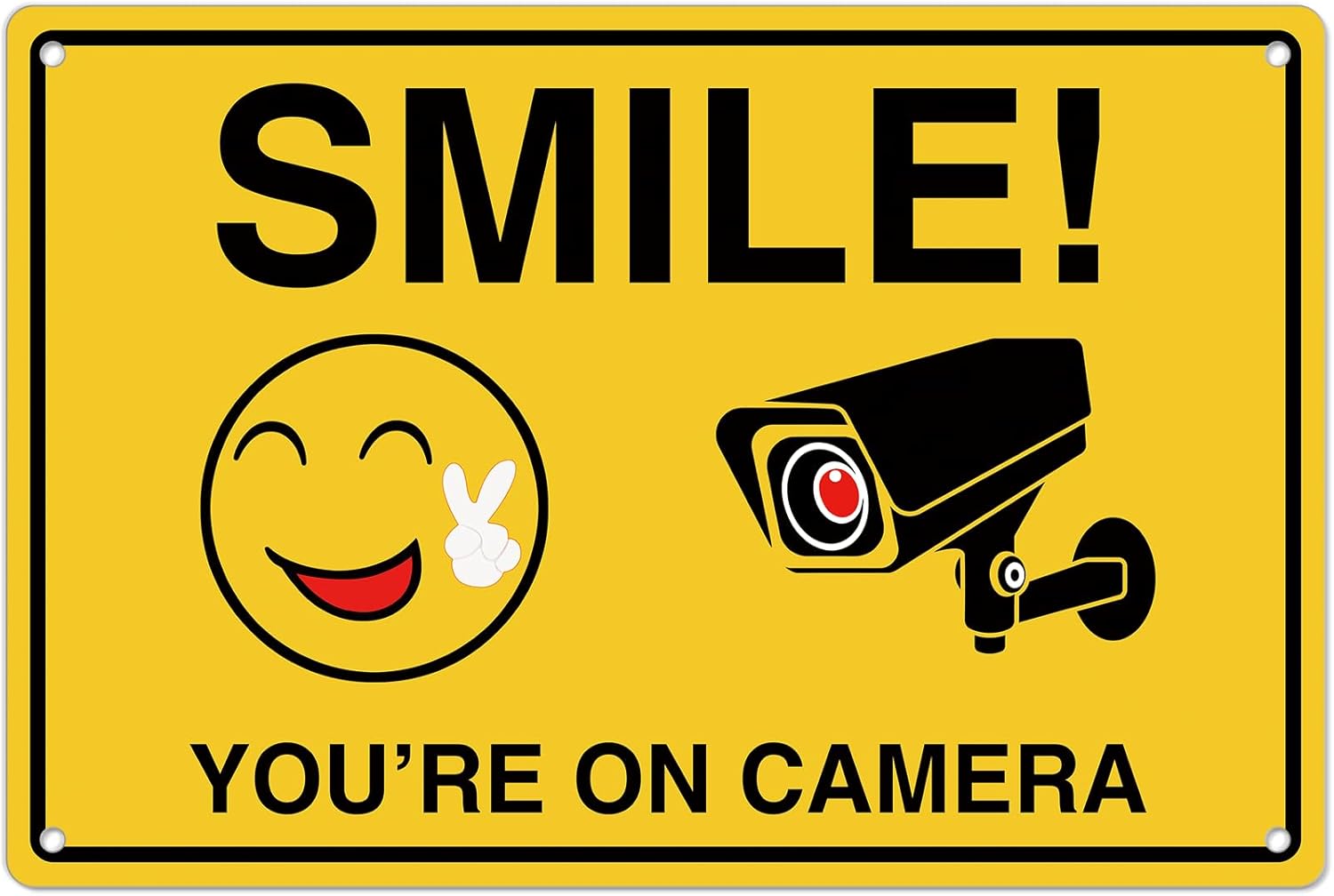 Smile Youre On Camera Signs ;  – обзор и цена Home Security Guard