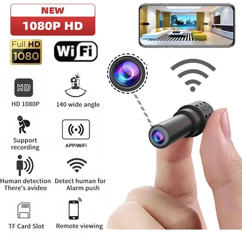 Mini WiFi Camera HD 1080P Indo – обзор и цена Home Security And Monitoring