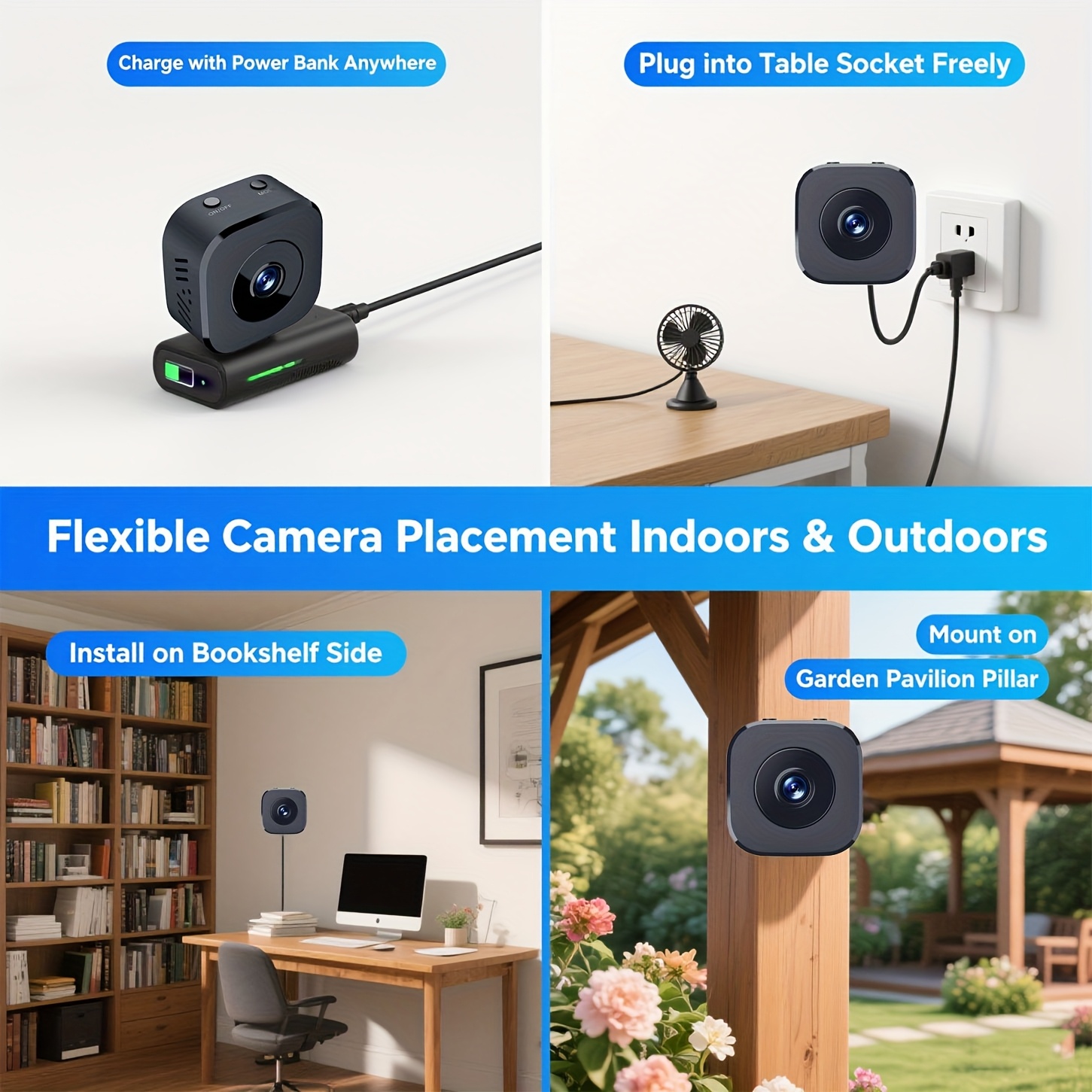 1080P HD Mini WiFi Camera Indo – обзор и цена Home Security And Monitoring
