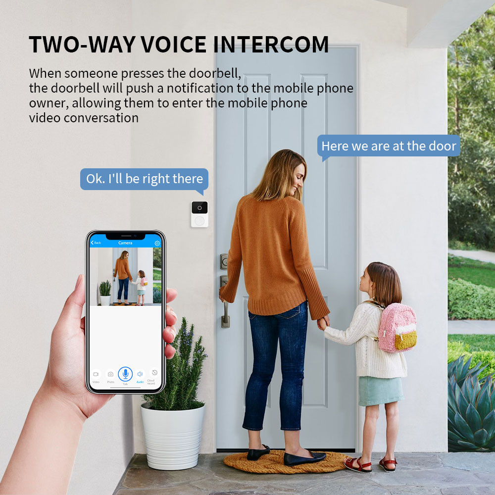 M8 Wireless Smart Video Doorbe – обзор и цена Home Security Premium
