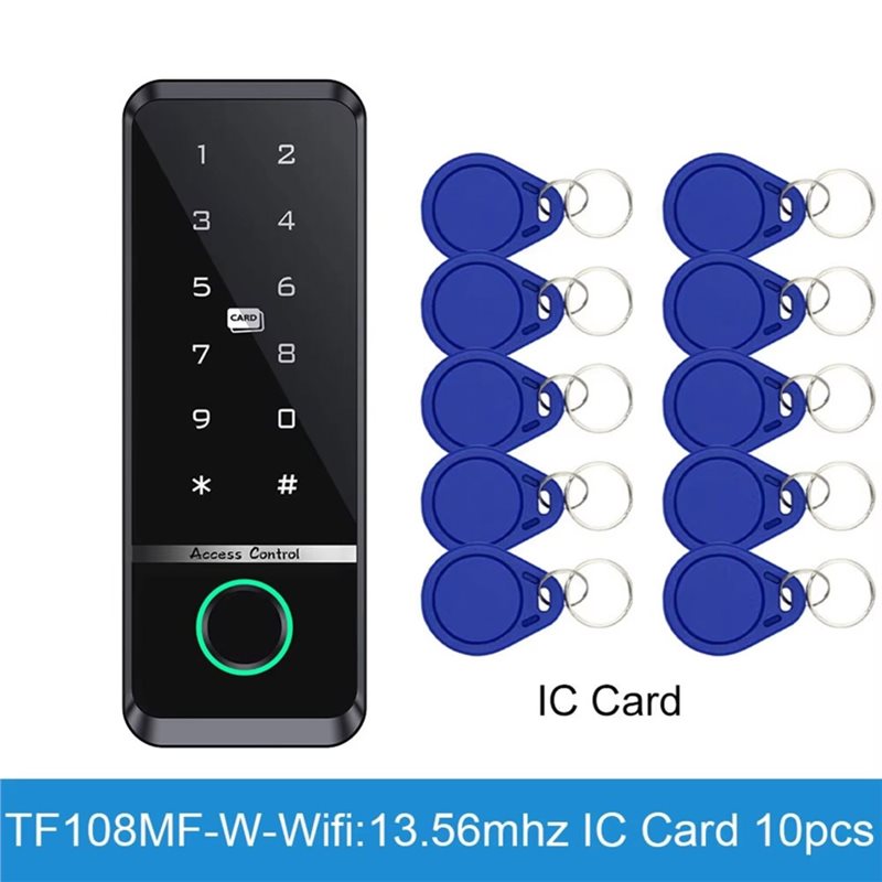 ABGH-Tuya Smart Door Lock Fing – обзор и цена Home Security Lock System