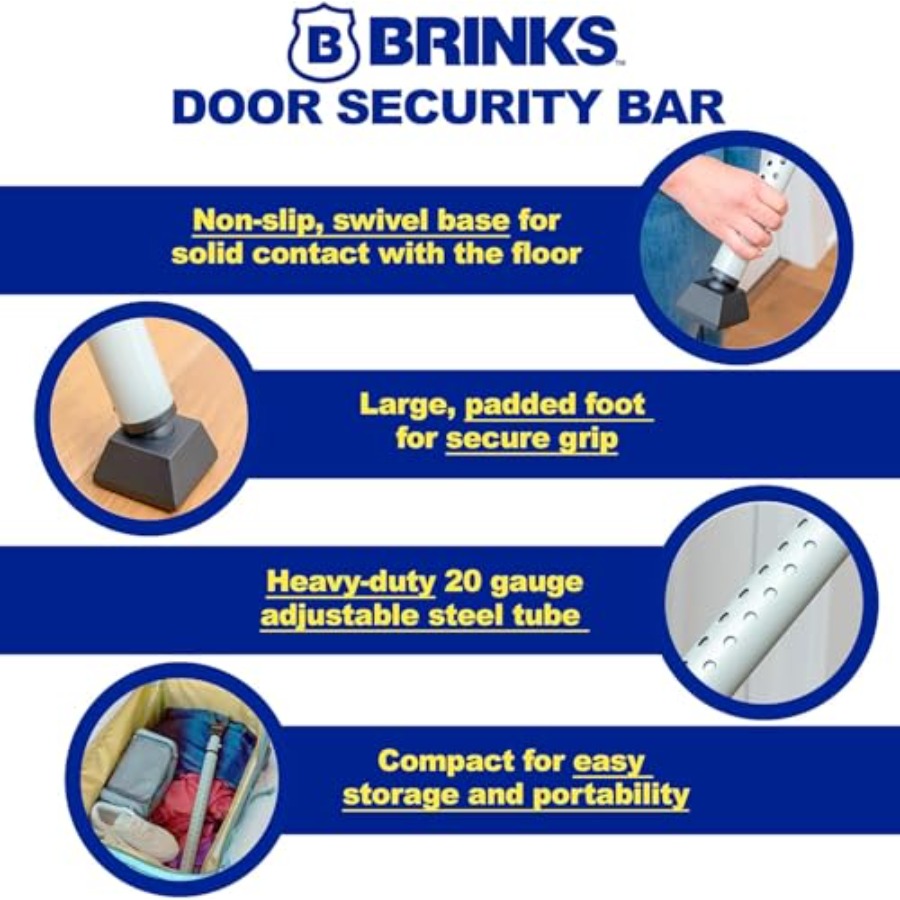 Door Security Bar - Adjustable – обзор и цена Home Security Jammers