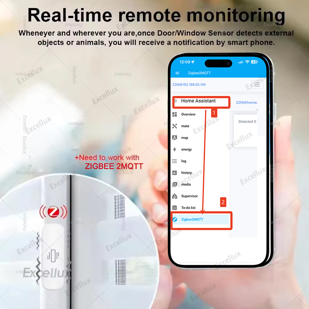 Zigbee Smart Vibration Sensor  – обзор и цена Home Security Devices
