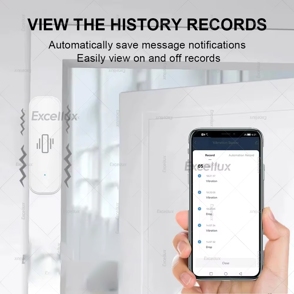 Zigbee Smart Vibration Sensor  – обзор и цена Home Security Devices