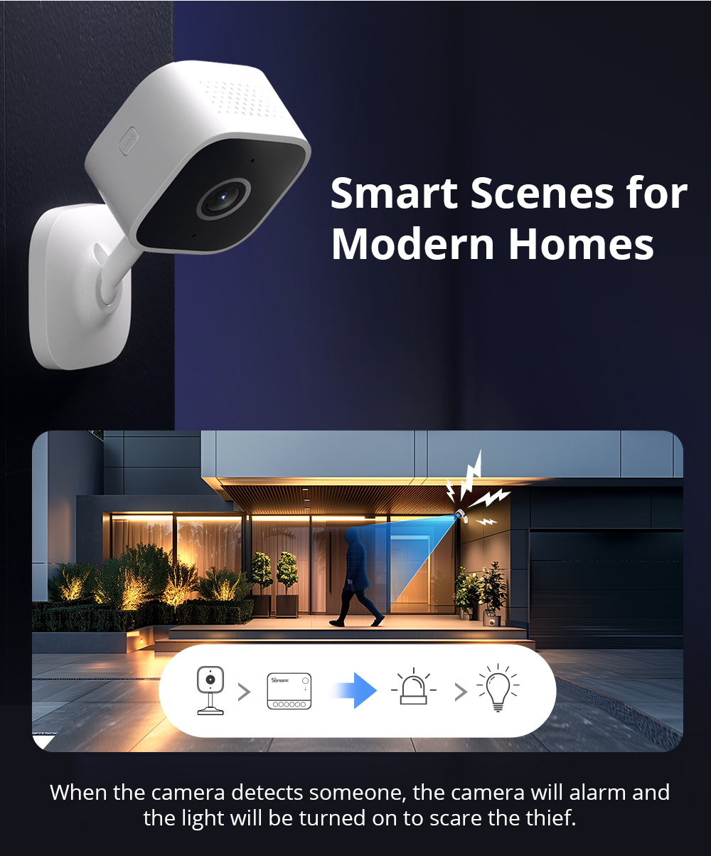 SONOFF CAM Slim Gen2 WiFi Smar – обзор и цена Home Security Group